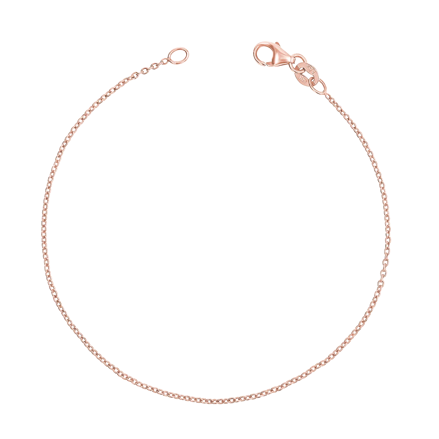 14K Gold Cable Chain Bracelet