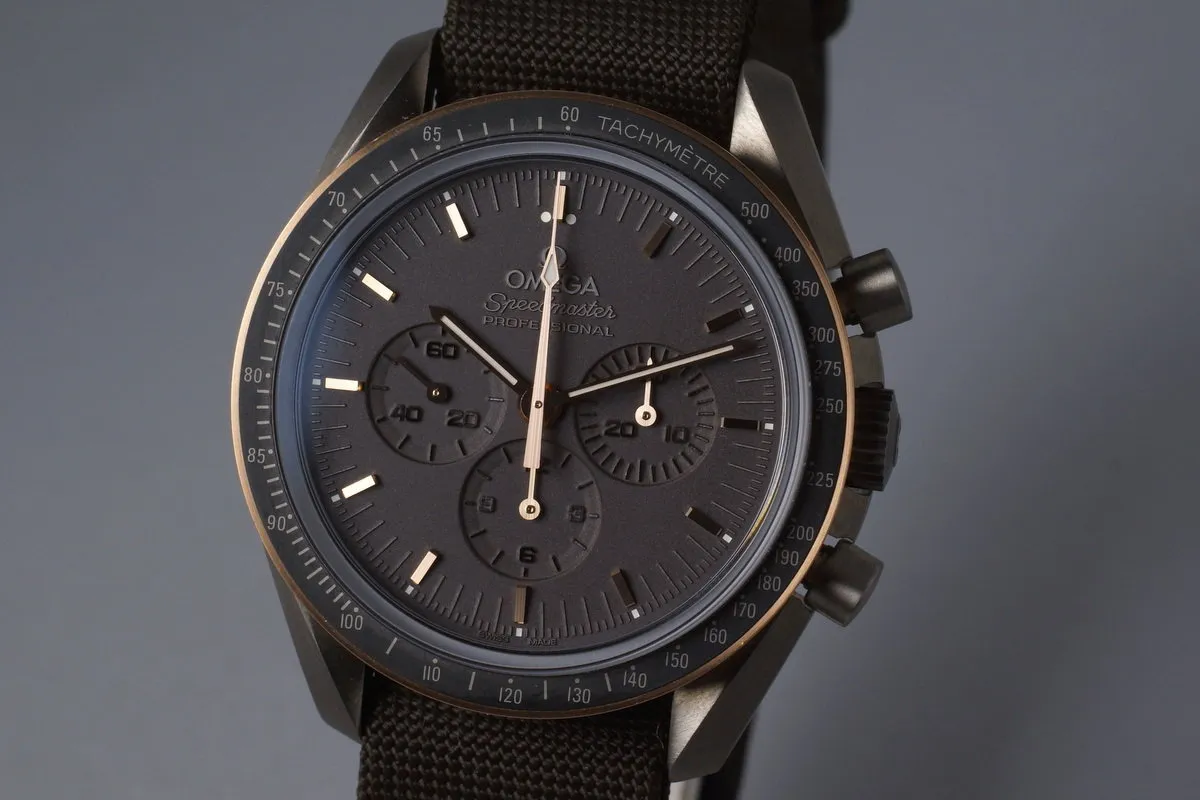 2014 Omega Speedmaster Professional Apollo 11 45th Anniversary 311.624.230.060.01 w/ Box and Paper