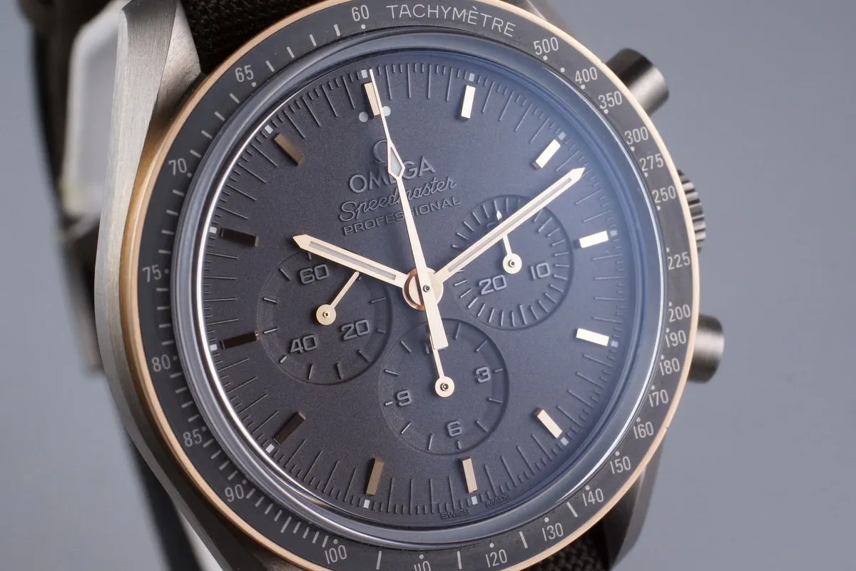 2014 Omega Speedmaster Professional Apollo 11 45th Anniversary 311.624.230.060.01 w/ Box and Paper