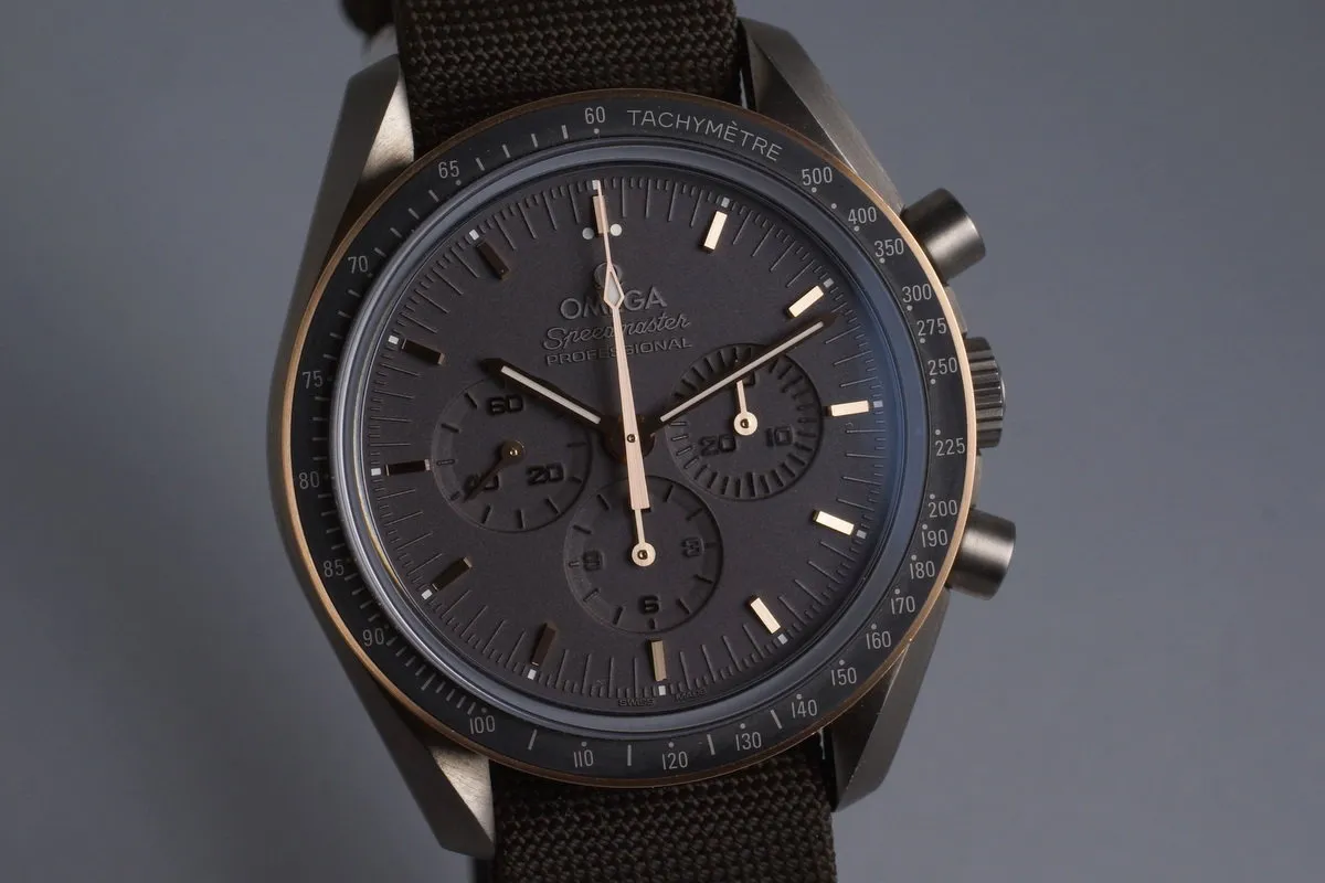 2014 Omega Speedmaster Professional Apollo 11 45th Anniversary 311.624.230.060.01 w/ Box and Paper