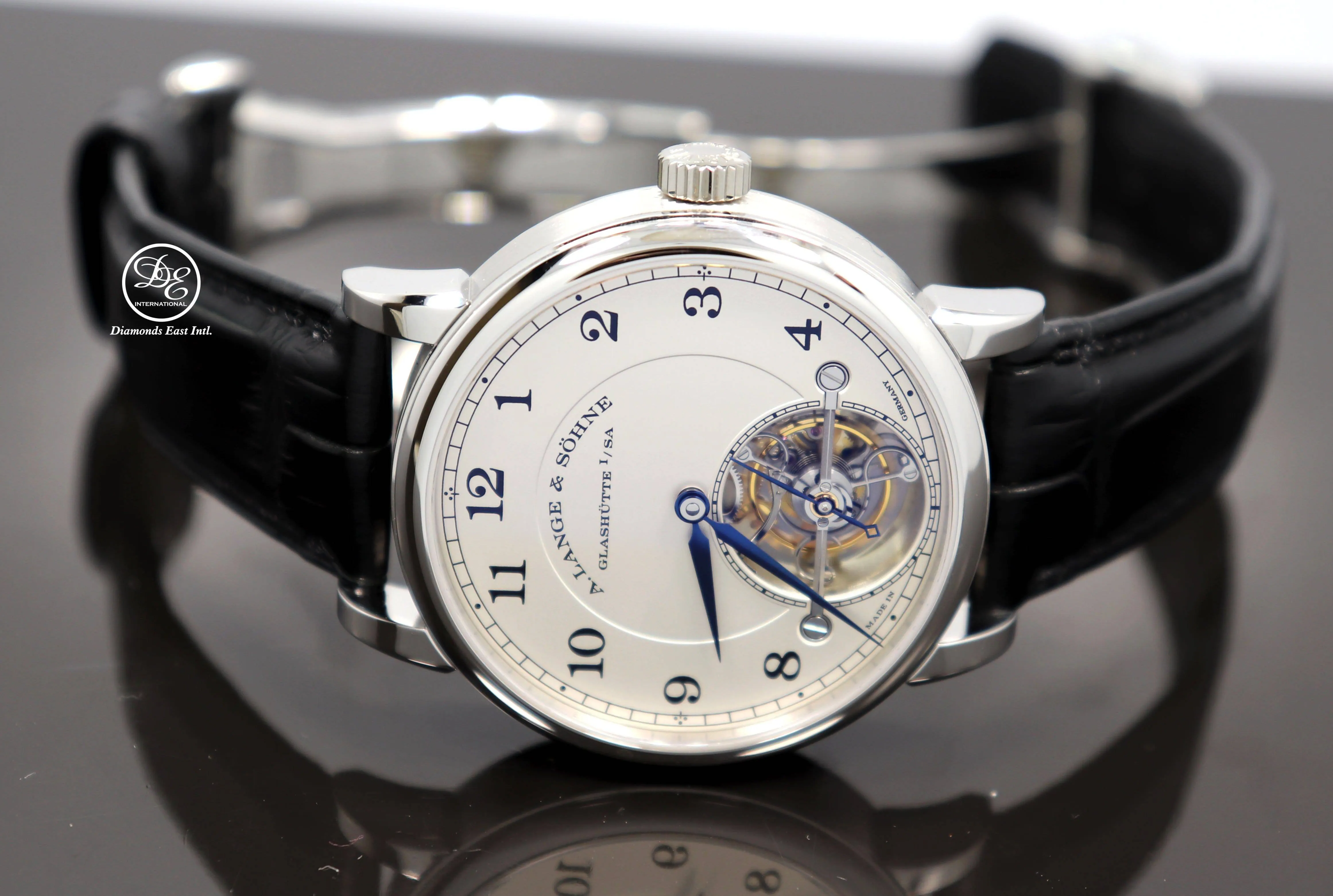 A. Lange & Söhne 1815 Tourbillon 730.025F Platinum Limited Edition of 100 Watch *NEW*