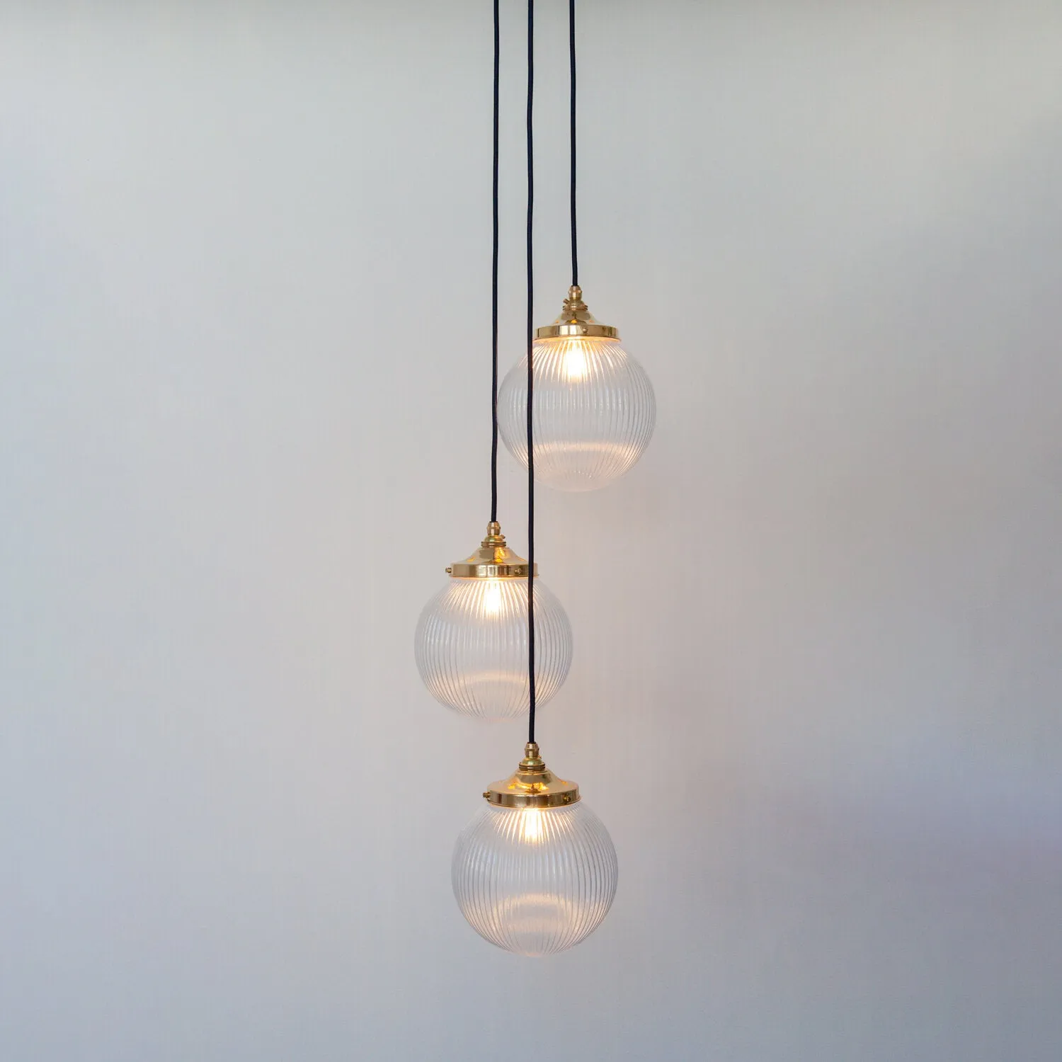 Add-On Custom Medium Triple Drop Pendant Light