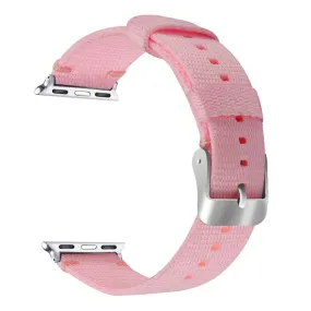 Apple Watch (45mm) simple nylon watch strap - Pink