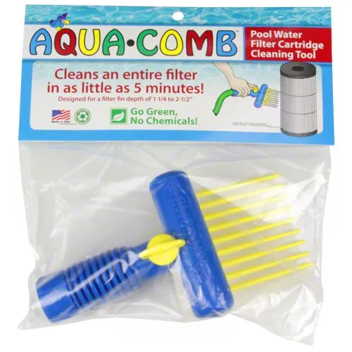 Aqua Comb Pool and Spa Filter Cleaner - Long Forks