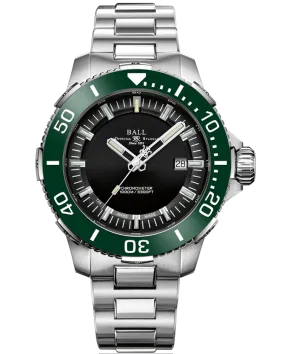 Ball Engineer Hydrocarbon DeepQuest II Ceramic - DM3002A-S3CJ-BK - Green