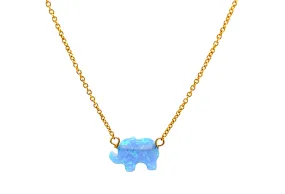 bara boheme | Small "ELEPHANT" Opal Necklace