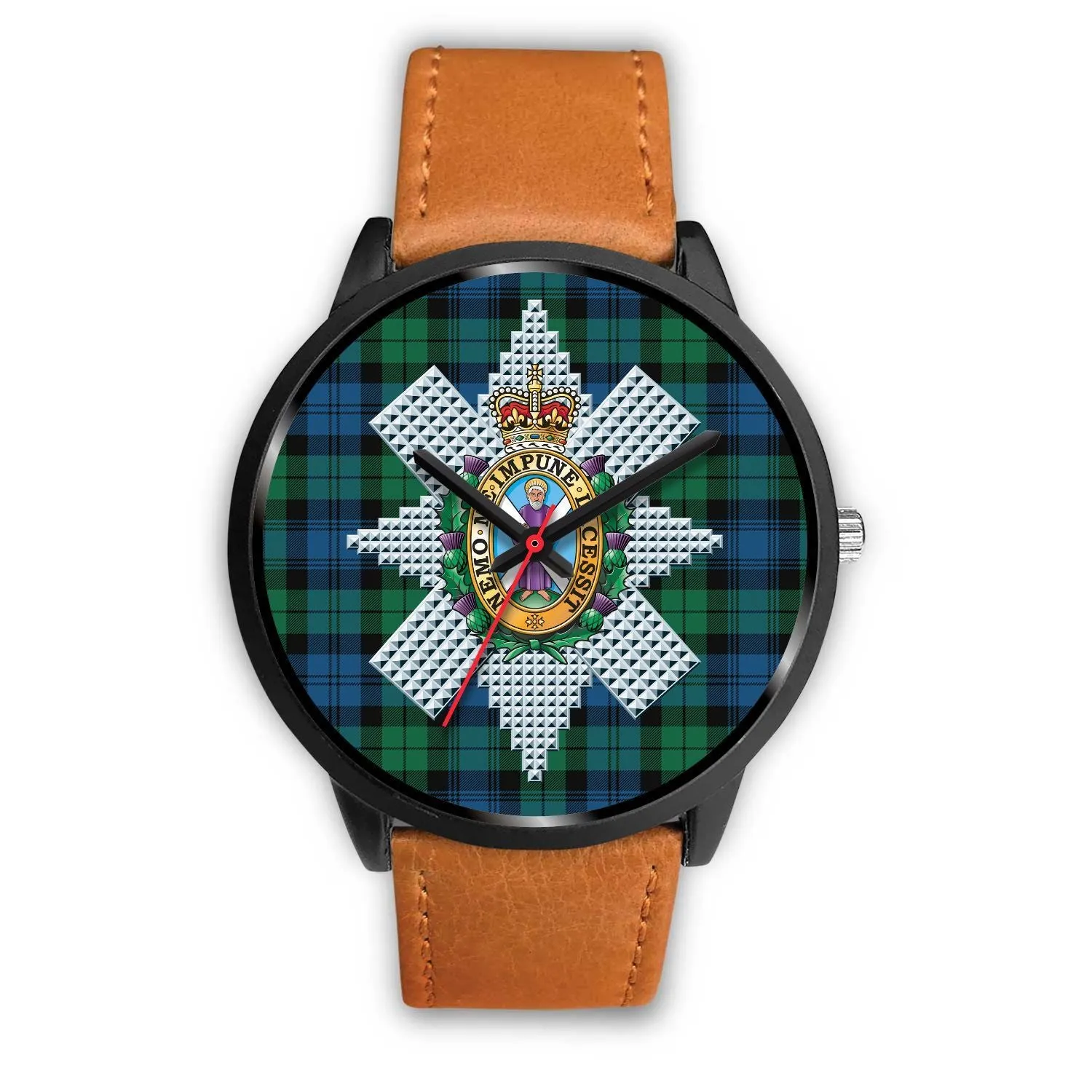 Blackwatch Ancient Clan Badge Tartan Black Watch