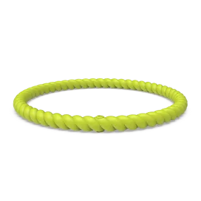 Braided Stackable Silicone Bracelet - Lightning