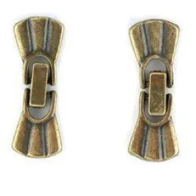 Brass Scalloped Clasp