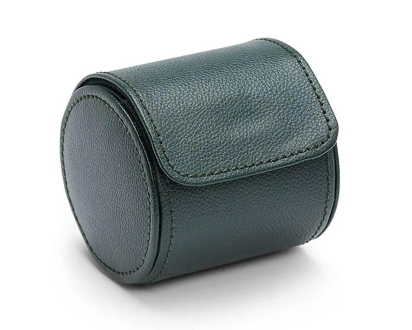 British Racing Green Single Watch Roll - 12 pack