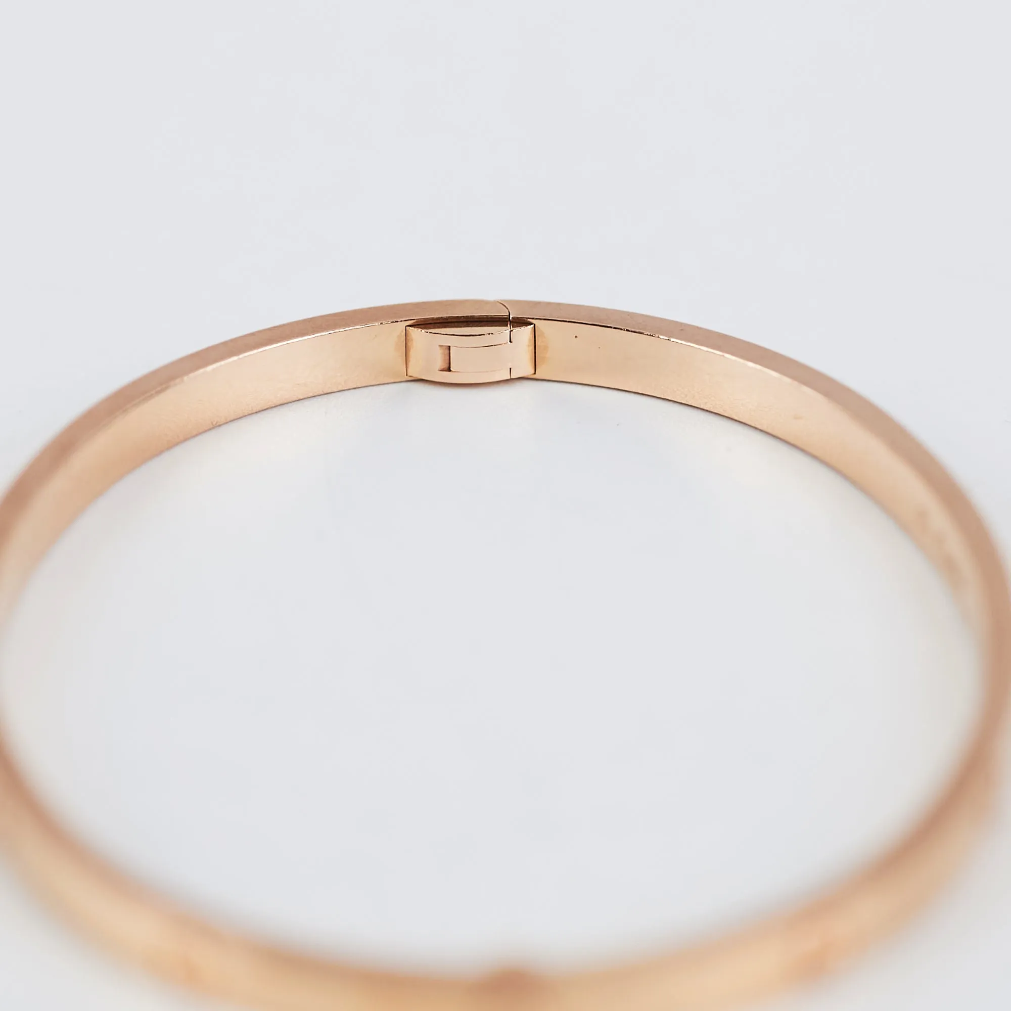 Cartier Love Small Size 17 Rose Gold Bracelet