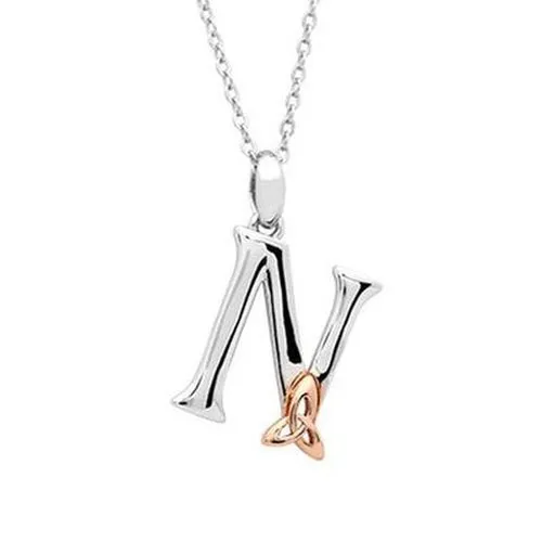 Celtic Initial N Pendant