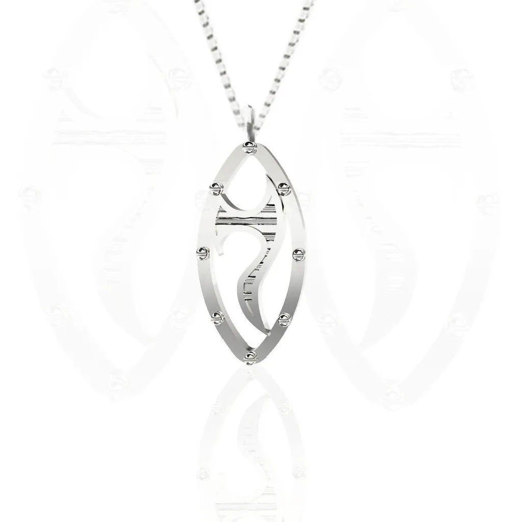 CELTIC SWORD PENDANT IN STERLING SILVER