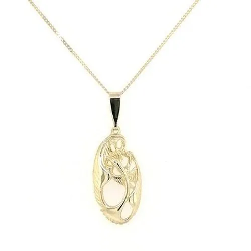 Children of Lir Four Swans Pendant 9ct gold