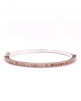 Chloe Rose Gold and Champagne Diamond Bracelet