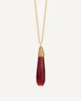 Daria Red Necklace