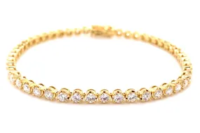 Diamond Riviera Line Tennis Bracelet 3.31CT T.W.