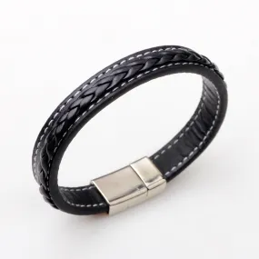 Fashion Classic Punk Tide Men's Titanium Steel Bracelet Jewelry