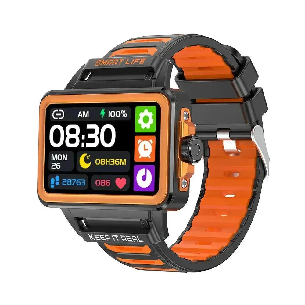 Fashion Personalized Style Smart Watch TFT HD Square Screen Smart Watch for Men