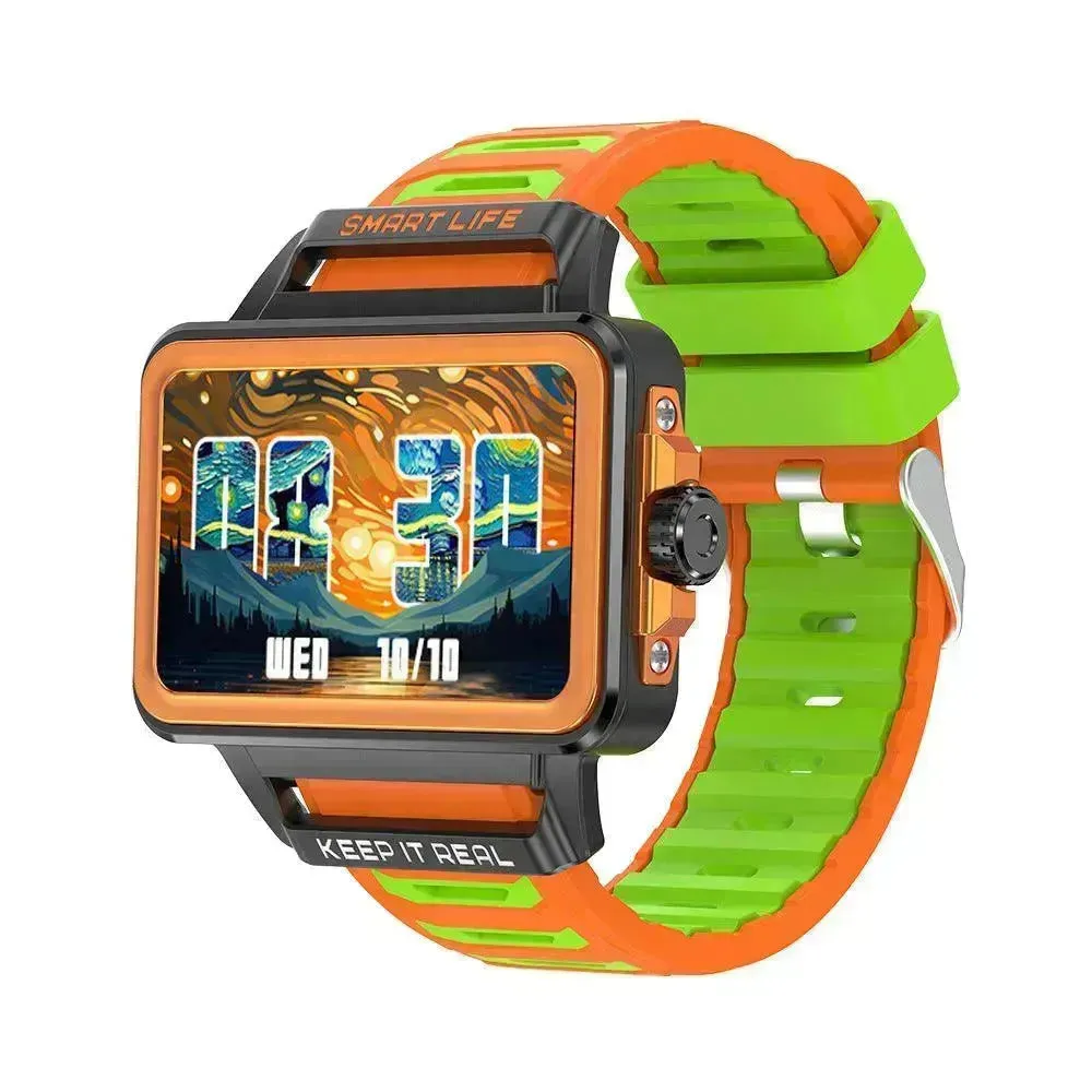 Fashion Personalized Style Smart Watch TFT HD Square Screen Smart Watch for Men