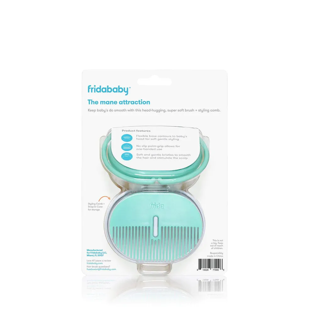 Fridababy Infant Head-Hugging Hair Brush   Styling Comb Set