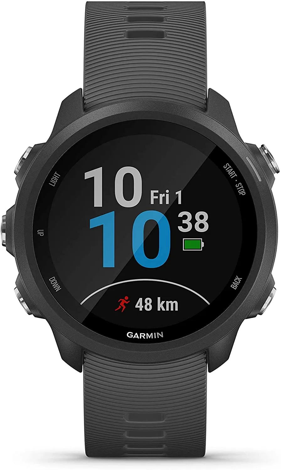 Garmin Forerunner 245 GPS Running Smartwatch (010-02120-00, Berry/Pink/White)