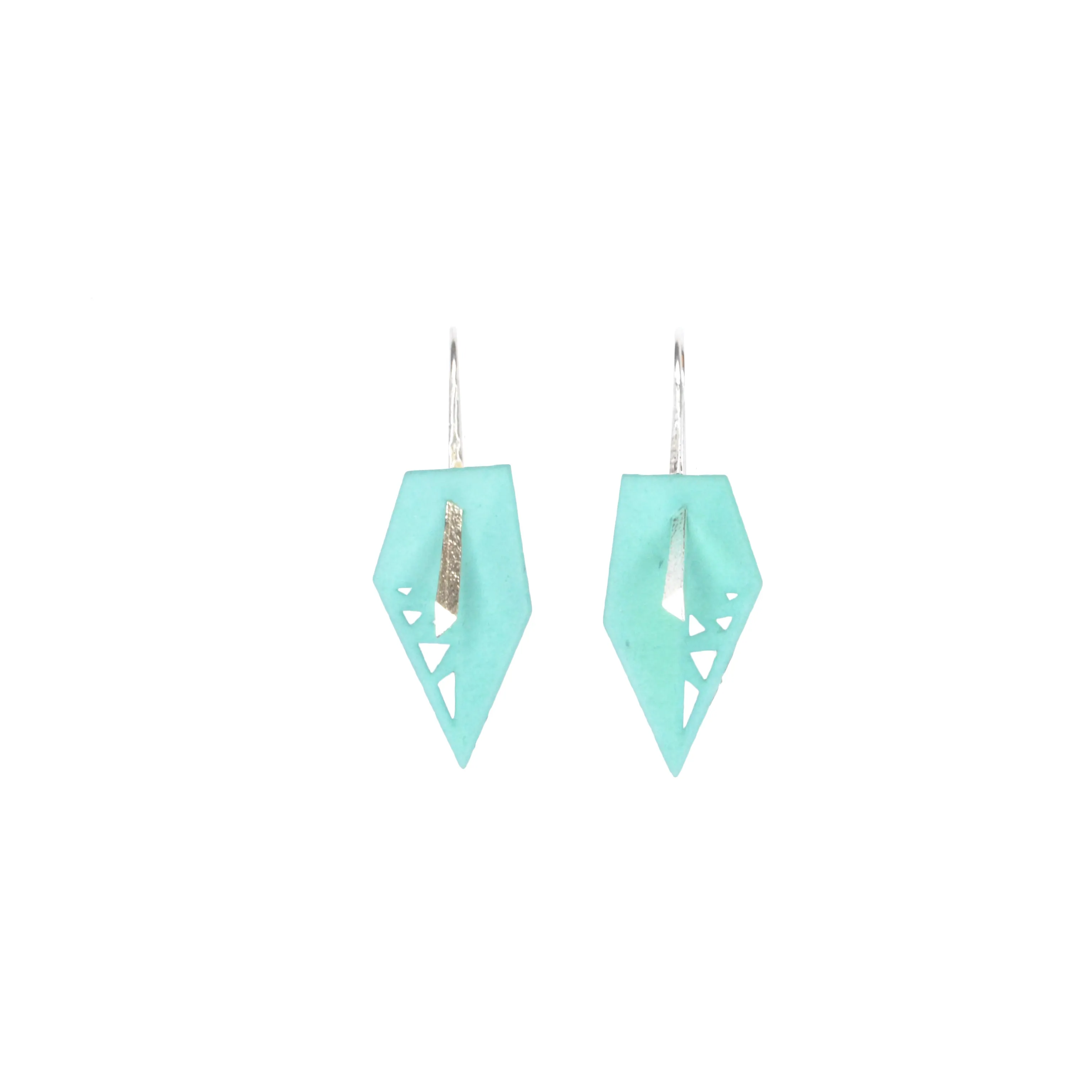 Geometric Drop Interchangeable Earrings (Additional Colors)