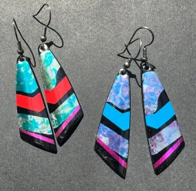 Glitzy 1980s Earrings