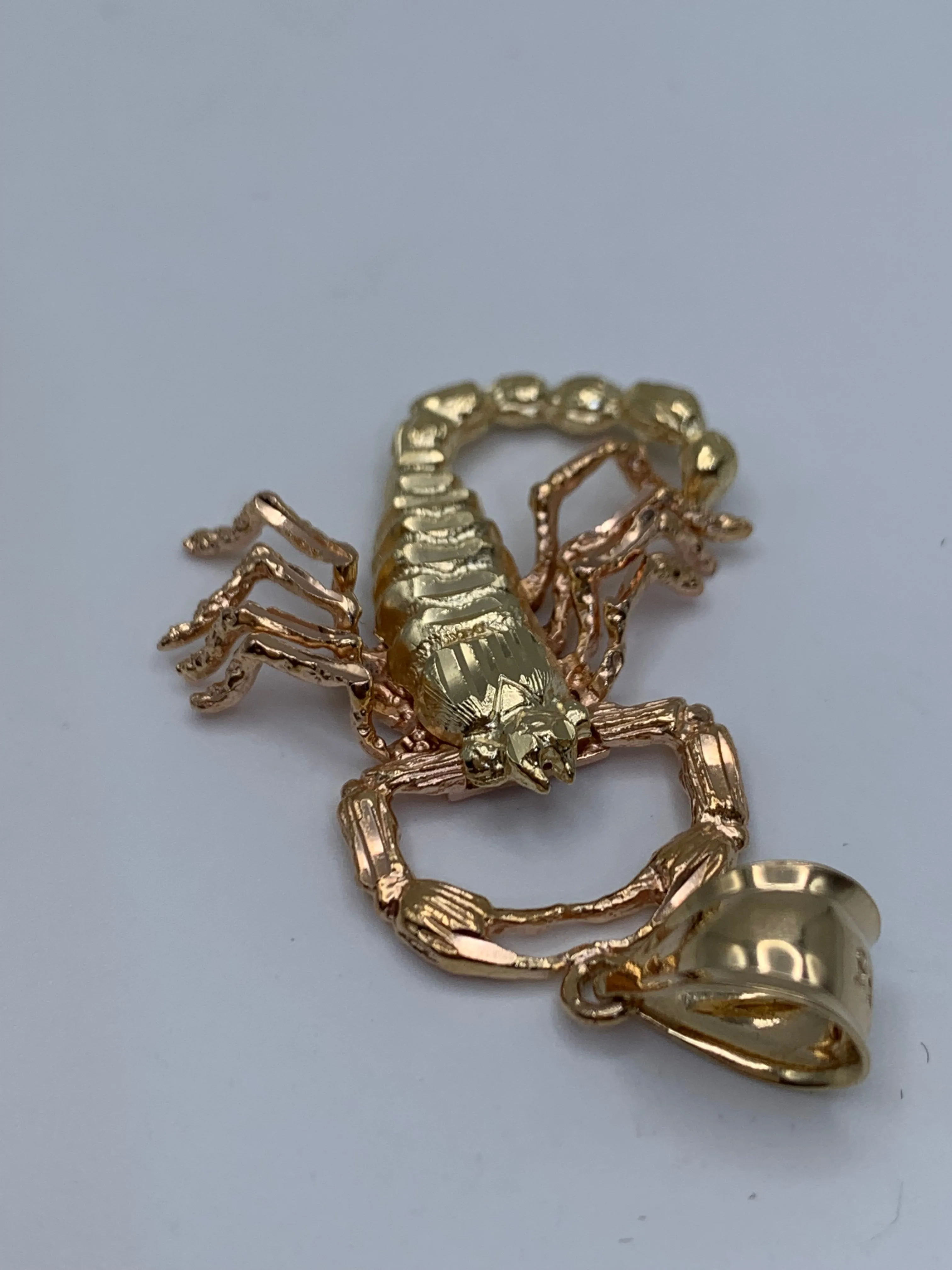 Gold Scorpion Pendant (Solid 6.7g 14K)