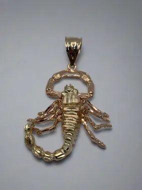 Gold Scorpion Pendant (Solid 6.7g 14K)