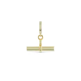 Gold T-Bar Pendant