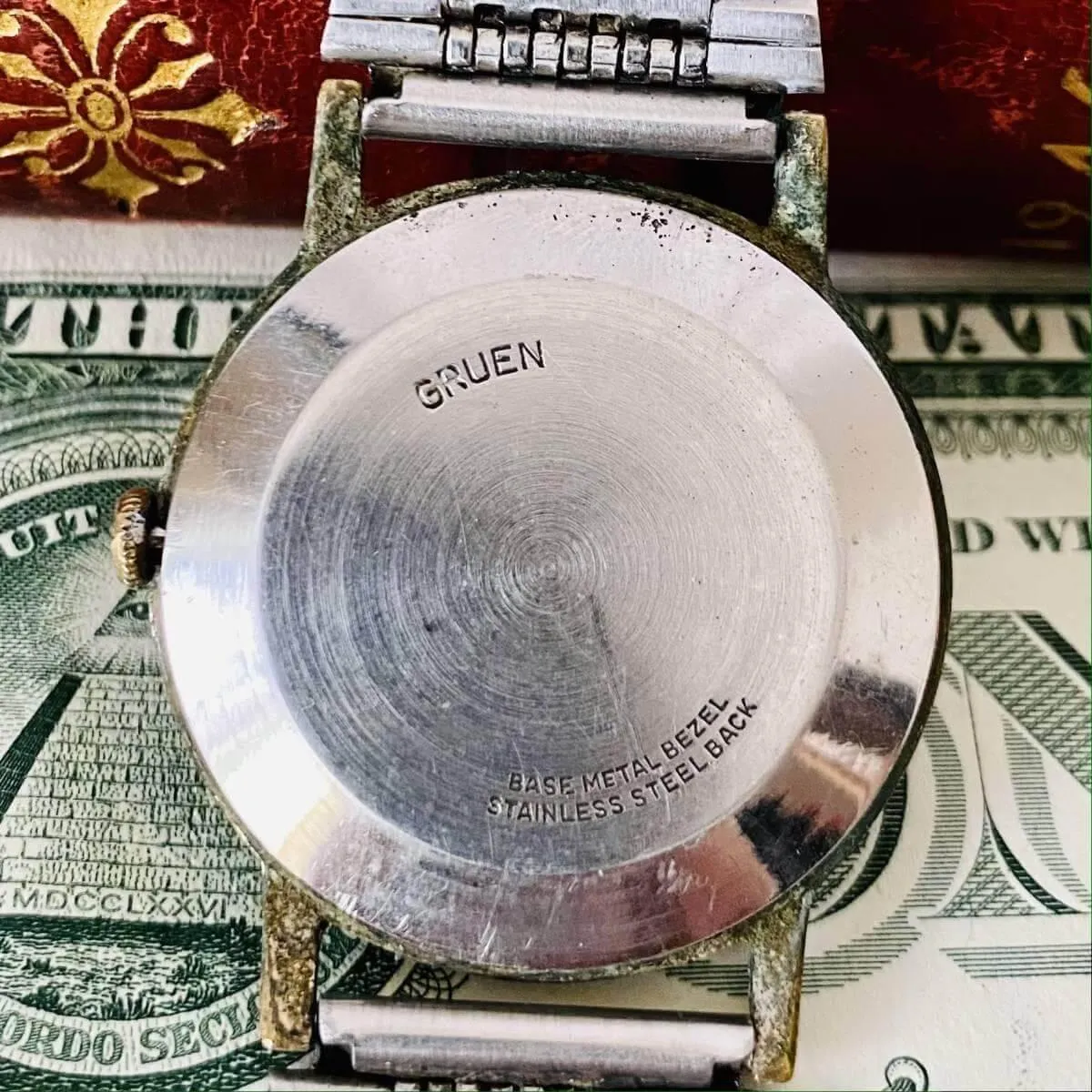 Gruen Watch Precision Smoseco Men's Women's Analog 1950s