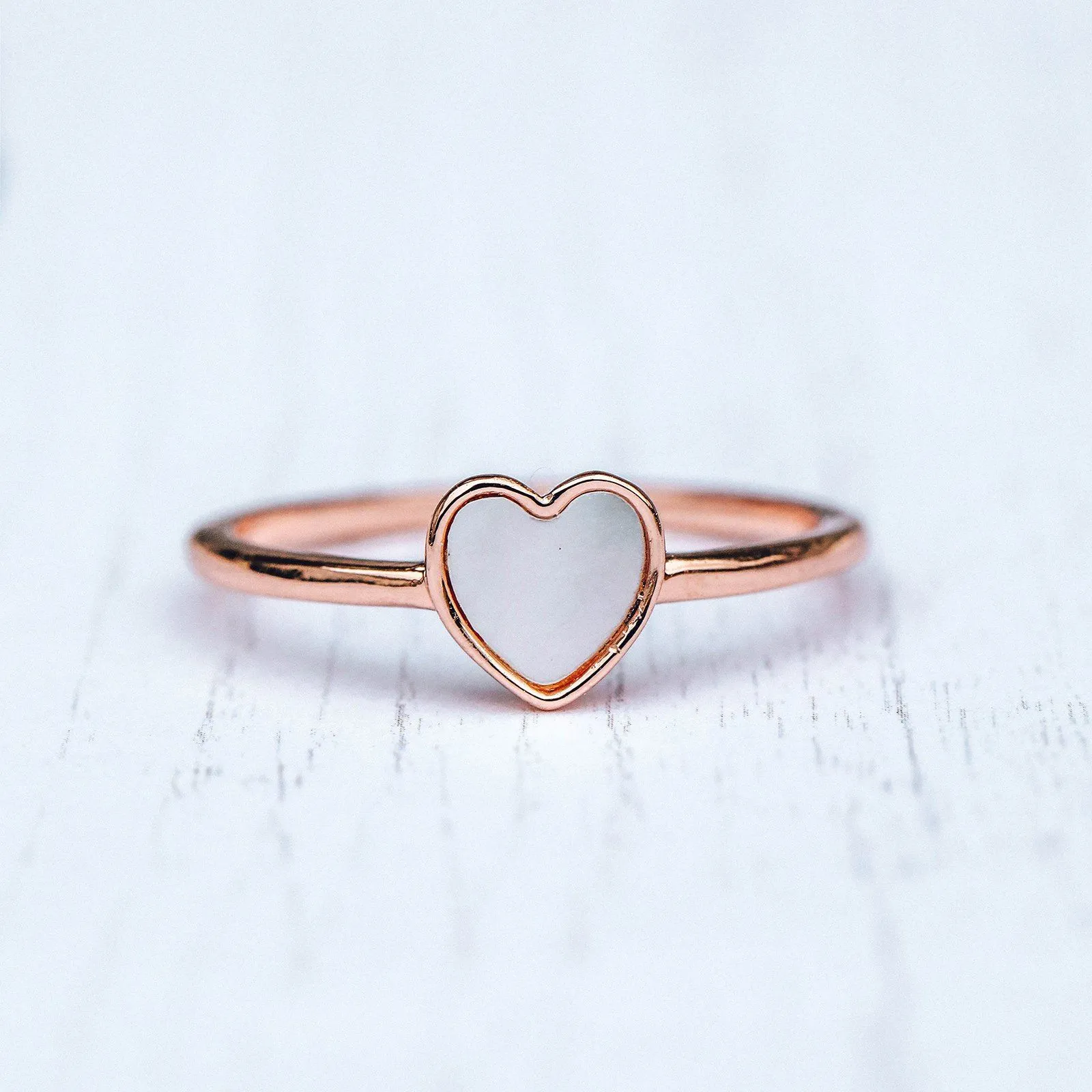 Heart of Pearl Ring