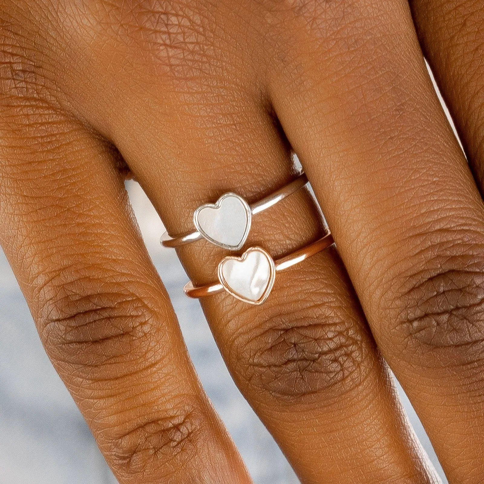 Heart of Pearl Ring