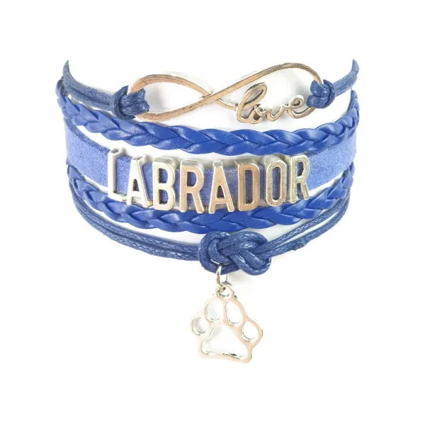 Infinity Love Labrador Bracelet