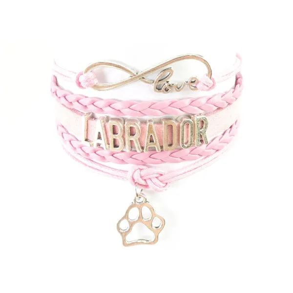 Infinity Love Labrador Bracelet