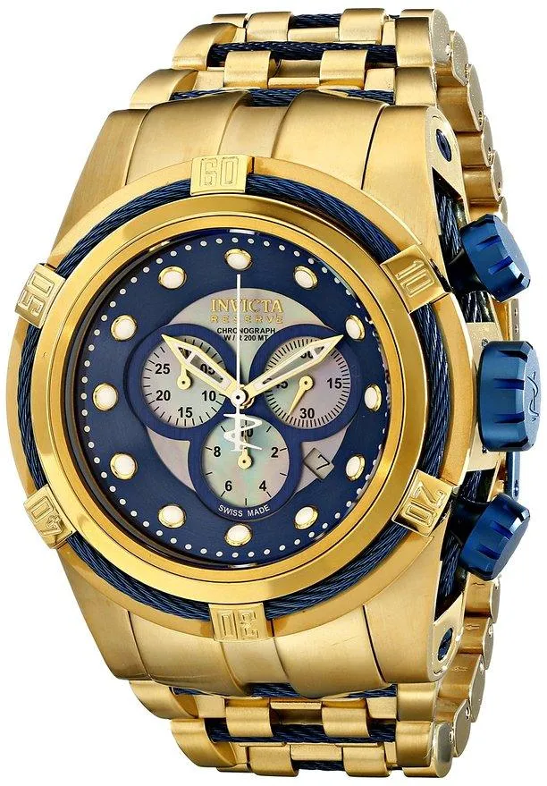 Invicta Men's 12742 Bolt Analog Display Swiss Quartz Gold Watch