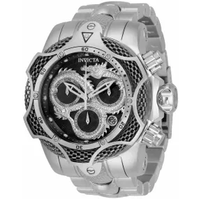 Invicta Men's Chronograph Watch - Reserve Venom Gunmetal and Silver Tone Dial | 31510