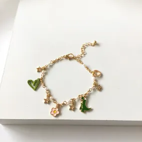 Japanese Cute Little Animal Star Heart Bracelet