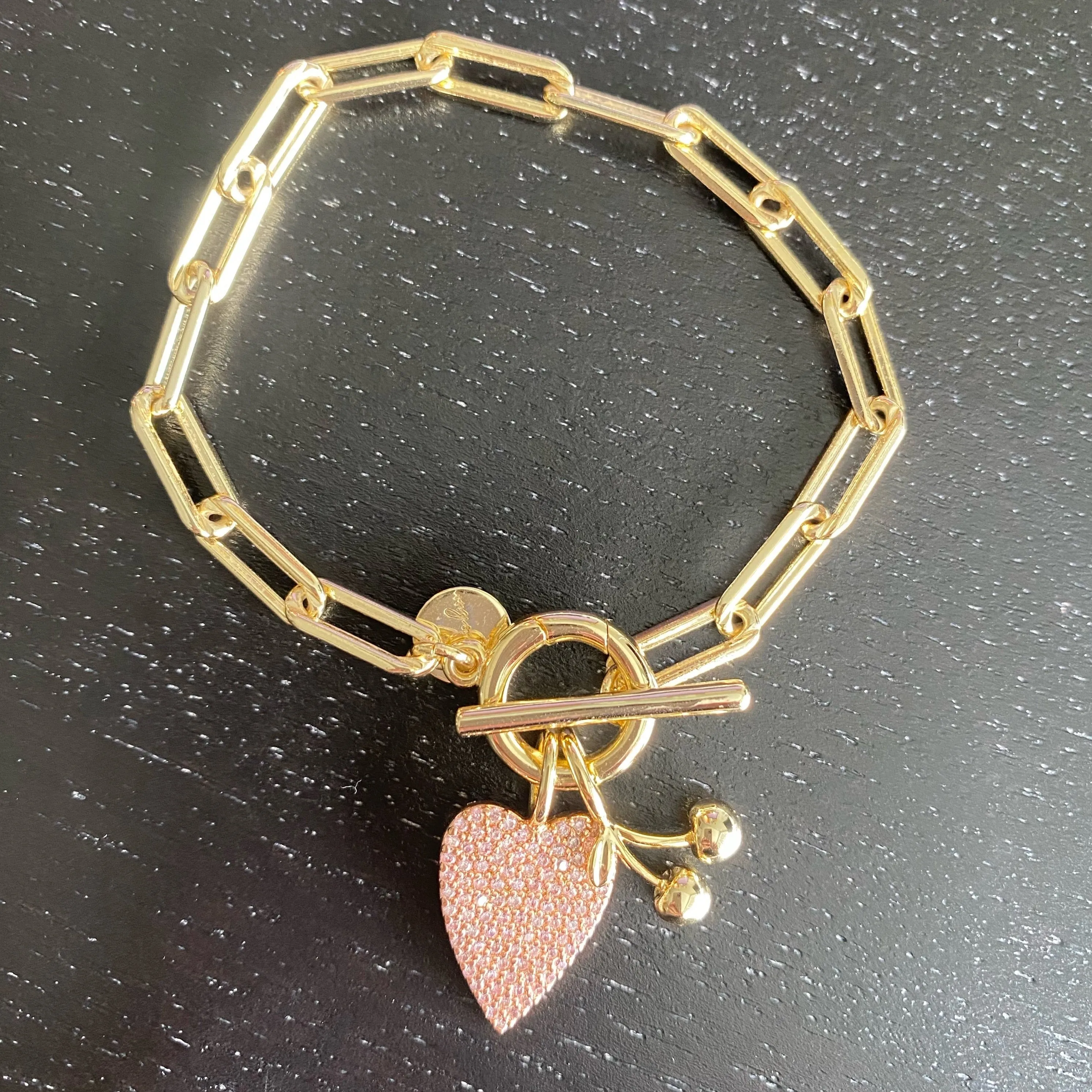 Keepsake Chain Bracelet by The Sis Kiss (Ships in 2-3 Weeks)