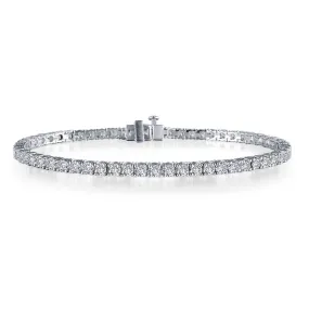 Lafonn Classic Round Diamond Bracelet B3003CLP85