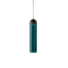 Long Tube Glass Pendant Lamp