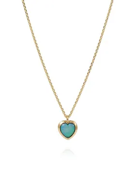 Loveheart Opal Necklace