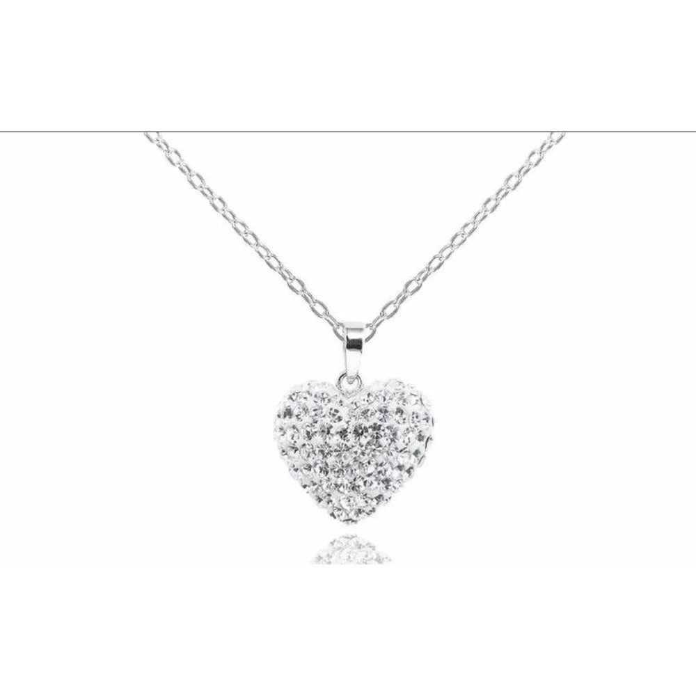 Lovers Lane - Swavorski Crystal Heart Necklace