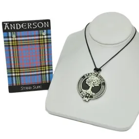 MacKinley Clan Crest Pendant