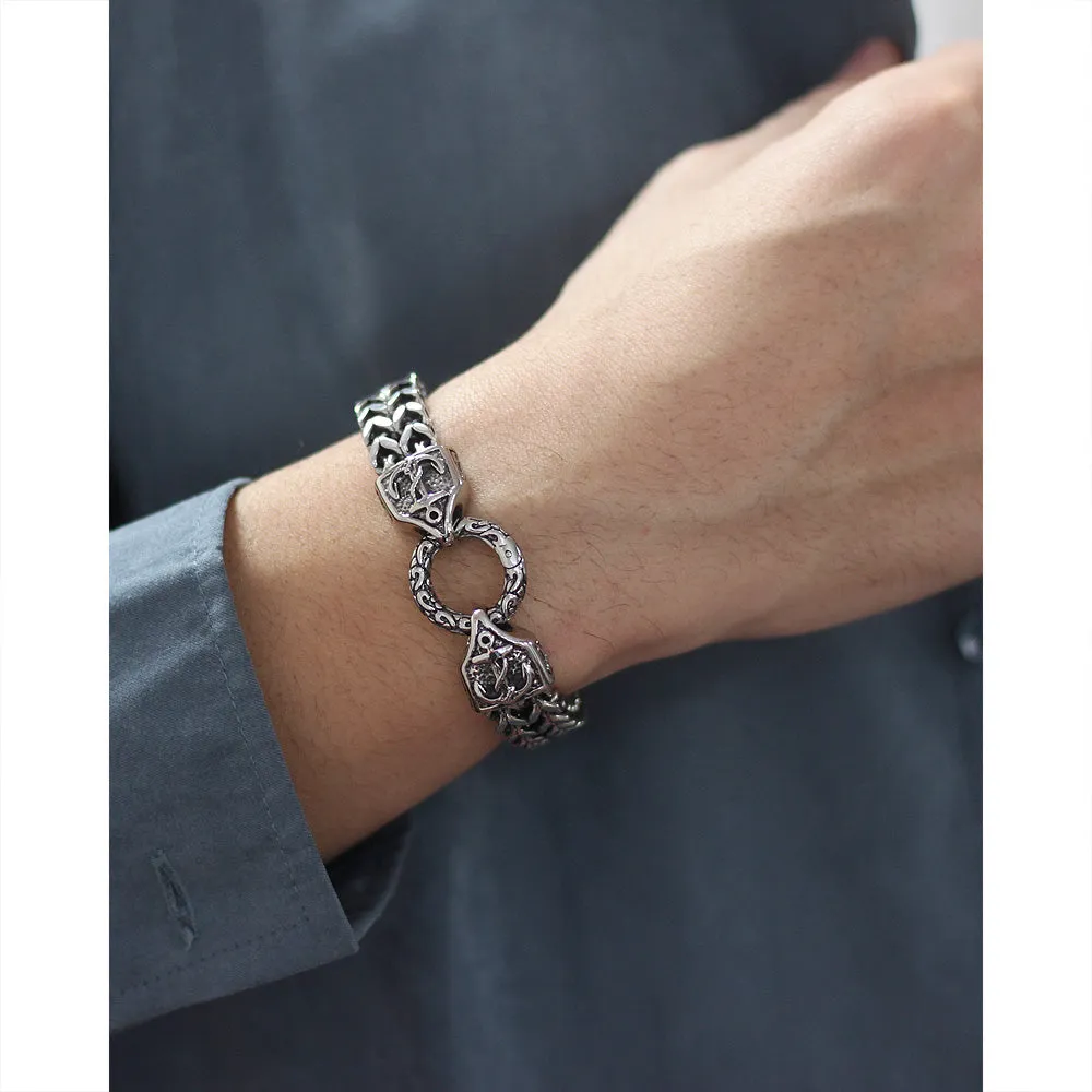 Men's Fashion Hiphop Anchor Bracelet