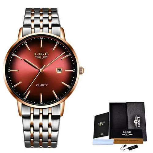 Men's Waterproof Stainless Steel Universal Watch