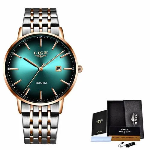 Men's Waterproof Stainless Steel Universal Watch