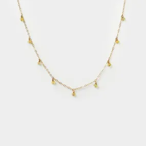 MiniDot Necklace: Opal