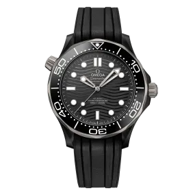 OMEGA Seamaster Diver 300m Co-Axial Master Chronometer 43.5mm, Black Rubber